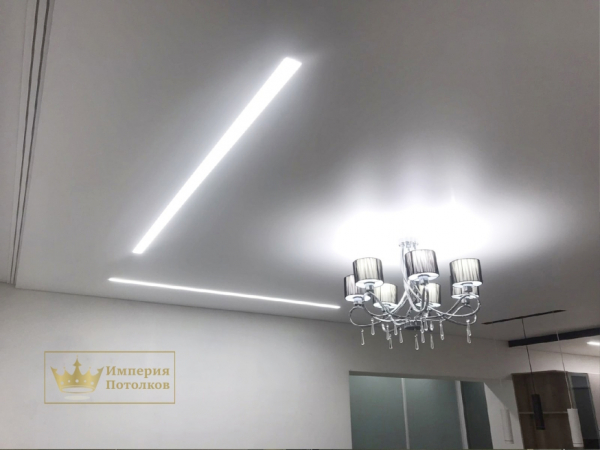 Матовые натяжные потолки